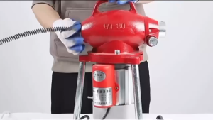 World Aifei Mall Electric Pipe Automatic Dredge Machine Professional Clear Toilet Blockage Drain Cleaning Machine