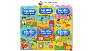 Sách - Bóc Dán Thông Minh Vừa Học Vừa Chơi Phát Triển Sáng Tạo Song Ngữ Việt Anh