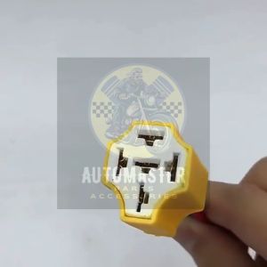 AUTOMASTER 4/5pin Light Relay Socket 12V Motorcycle Horn