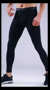 กางเกงขายาว กางเกงรัดกล้ามเนื้อ กางเกงกีฬาผู้ชาย กางเกงรัดรูป กางเกงใส่วิ่ง Procombat