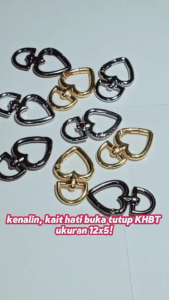 Kait Hati Buka Tutup  KHBT/12x5