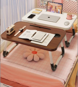 LJXZ | Folding Bedside Desk Portable Laptop Table