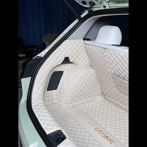 Proton e.MAS 5 Front Boot Tray Leather Anti-slip Compartment Waterproof Cover for Proton emas5 Car Interior Accessories