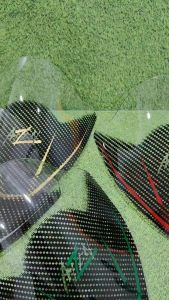 VISOR WINDSHIELD VARIO NEW MODEL JENONG CARBON LIST VISOR MOTOR VARIO NEW 125 GEN 1 GEN 2 -WV55