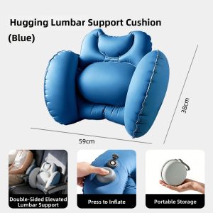 SLVGOODS | Inflatable Back Support Pillow for Travel