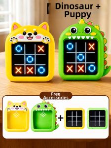 FUMENGLAN | Smart Tic-Tac-Toe Board Educational Thinking Game