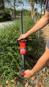 MASARU เครื่องตัดแต่งพุ่มไม้ไร้สาย ใบ 20 นิ้ว ใบเลื่อย SK5 แข็งแรง คม ทน ตัดแต่งต้นไม้ ทำสวน