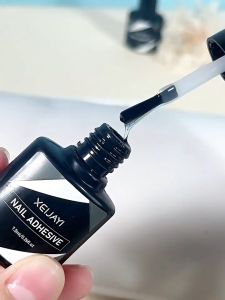 【3 in 1 Function】Gel Tip Adhesive Glue Nail Rhinestone Glue False Nail Tips UV Gel Nail Polish Extension Nail Art Design Base Coat