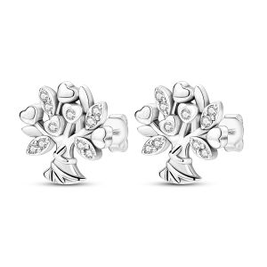 925 Silver Plated Woman Earring Zircon Star Drop Earring Pendientes Fashion Original Jewelry