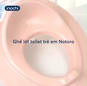 Bệ thu nhỏ bồn cầu cho bé lót bồn cầu cho bé ghế ngồi bồn cầu cho bé ghế toilet Inochi tiêu chuẩn Nhật Bản - Happy Home 4U