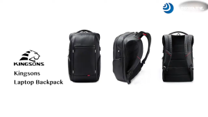 13 15 17 ORI Kingsons Laptop Backpack Professional USB charge Bag Beg Lelaki / Beg Galas SK517
