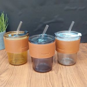 50 pcs tumbler / gelas sedotan aestechik