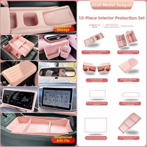 HUAYUQIANYU | Armrest Console Organizer For New BYD Seagull Models