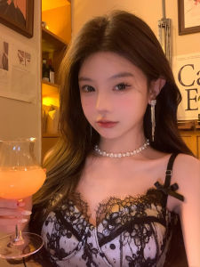 Fashionable Heart Shaped Zircon Tassel Earrings Womens High End Sensation Year End Dinner Party Dress Jewelry Accessories