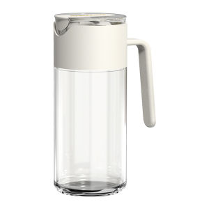 Kitchen Oil Bottle Glass Automatic Non-drip Seasoning Vinegar Soy Sauce Storage Jar Set for Home Use Cooking Utensils