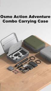 Hagibis Carrying Case for DJI Osmo Action 5 Pro/6/4/3 Action Camera Portable Travel Storage Bag for Adventure Combo Accessories