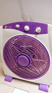 Sanex Kipas Angin Kotak / Box Fan Lantai Dengan Timer - 12 inch - SB818 - FREE ONGKIR Jabodetabek