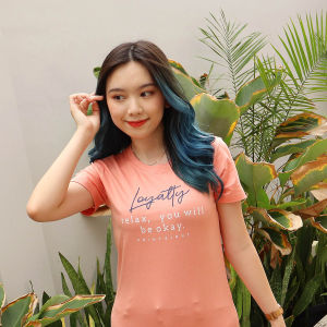 Baju Kaos Wanita Premium Import Lengan Pendek Dewasa Terbaru Atasan Stretch Spandex Point Eight