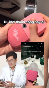 Khuôn đá lạnh chăm sóc da silicone – giảm bọng mắt thu nhỏ lỗ chân lông thư giãn tại nhà