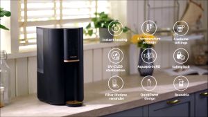 Philips Aquaporin Reverse Osmosis Water Purifier ADD6901BK - Hitam ADD - 6901BK Black