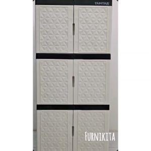 LEMARI PAKAIAN PLASTIK TABITHA NEW DIAMOND