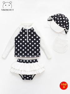 nikoscout | UV Protection Long Sleeve Split Childrens Swimsuit