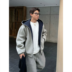 Áo Hoodie Khoác Cổ Trụ Nam