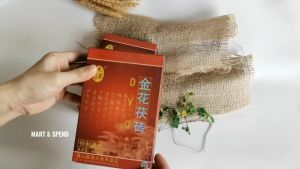 [READY STOCK] 手筑金花茯砖 安化十年黑茶 400克*
