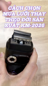 Lưỡi thay thế máy cạo râu Kemei KM-2026 - Chính hãng