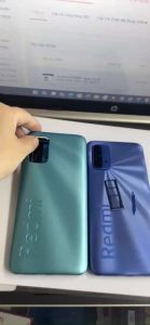 Bộ vỏ THAY THẾ REDMI 9T gồm khung . khay sim âm lượng cam ( tặng keo và tool sửa chữa)