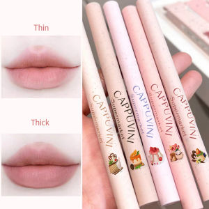 CAPPUVINI Matte Lip Liner Outline Lips Lipstick Pen Waterproof Long-lasting Color Lip Pencil Lipstick Pen