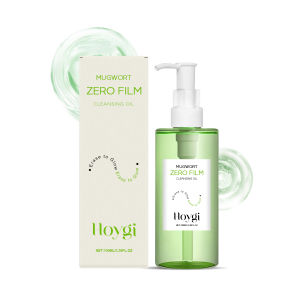 Hoygi | HOYGI Mugwort Cleansing Oil Makeup Remover Dirt Deep Cleansing Pore Shrinking Refreshing Non Irritating Makeup Remover Oil 100ml