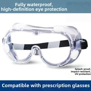 NAIFUNA | Anti Splash Lab Safety Goggles For Over Glasses Chemical Resistance