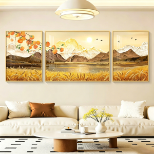 Luxurious Minimalist Modern 3D Effect Wall Art