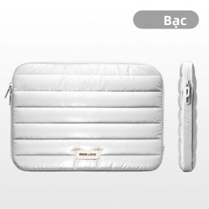 Túi Đựng Máy Tính Xách Tay Phồng Phồng Cho MacBook Air iPad Pro 11/13 Inch Vỏ Mềm Thời Trang Túi Đựng Máy Tính Xách Tay Cho Máy Tính Bảng Apple