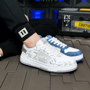 PANARYBODY Sneakers Pria Motif Unik Street Style Kekinian Sepatu Cowok Empuk Nyaman Dipakai Simple QN2551