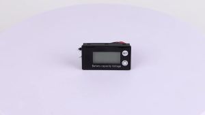 DC 8V-100V Indicator Power Meter Battery Capacity Voltmeter Lithium LiFePO4 lead-acid Cell 12V 24V 48V with Temperature Alarm