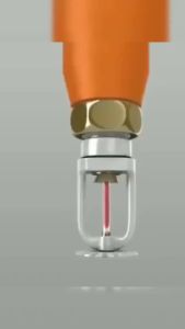 ItemMart Instant Response Stainless Steel Fire Sprinkler Head Upright/Penden Sprinklers 1PC