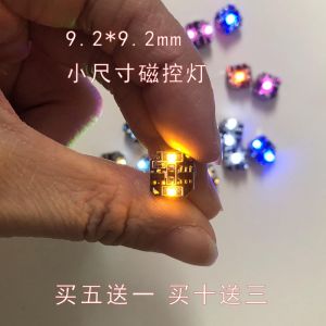 High Brightness LED Magnetic Control Light Upgrade for Car Model Building Toy Ultraman Wireless Modification Taigu Other Brand
