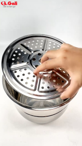 Xửng Hấp Inox 304 Cho Nồi Áp Suất 6L – Dày 5mm – Chống Gỉ