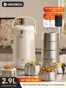HEOSCU | 24-Hour Insulation Large Capacity Multi-layer Lunch Box