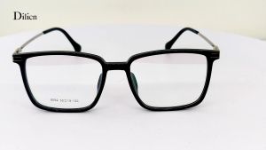 Dilicn Kính Quang Học TR90 Khung Trong Suốt Memory Temple Kính Mắt Cho Nữ Và Nam Full Rim 8092