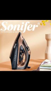 Sonifer Steam Flat Iron Teflon Soleplate 2200W: Wrinkle-Free Perfection