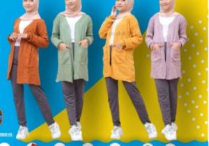 cardigan rajut abg tanggung