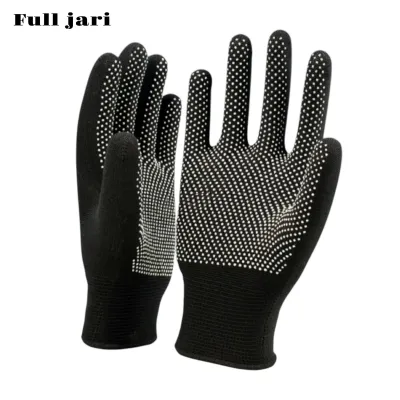 3.pasang sarung tangan bintik setengah jari/ sarung tangan sepeda bermotor anti slip