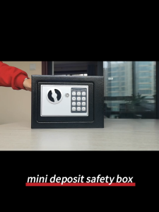 Fireproof Electronic Password Safety Box Household Deposit Money Vault Furniture Steel Safe Box With Lock