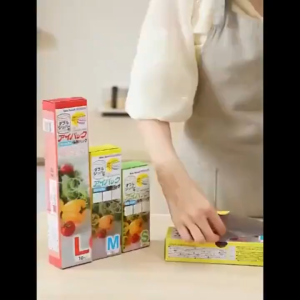 Zipper Food storage Bag/Double Sealed Reusable Kitchen Storagebag/Vegetable Fresh-Keeping Bag