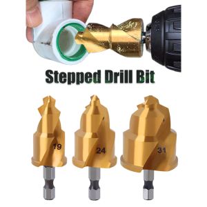 HOHODALINK Mata Bor PPR Heksagon 20/25/32mm - Alat Perbaikan Pipa Air Sistem Tanpa Bongkar Dilengkapi Teknik Pengangkatan Presisi Anti Slip