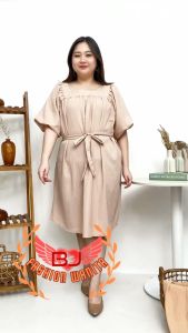 BJFashionWanita / Dress Alicia / Dress Polos / Dress Jumbo / Dress / Jumbo / Midi Polos / Midi Jumbo / Midi / Dress Balon / Midi Balon / Midi Dress