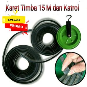 Promo Karet Timba 1 Rol 15 Meter Karet Kerekan Sumur dan Katrol